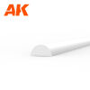 HALF CANE 2.00x350mm x 4 units STYRENE