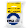 Masking Tape for curves 2mm- Maskovací p