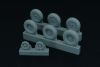Spitfire 5 spoke wheels set (3 types t.)