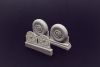 F4U Corsair Bloc Thread Wheels set