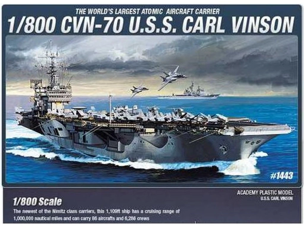 USS CARL VINSON 1/800