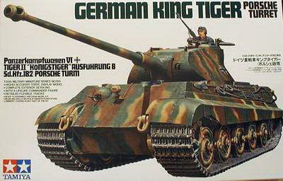 King Tiger Porsche Turret
