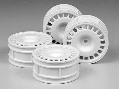 26mm Rally dish Wheels *4 (white)