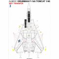 F-14 Tomcat popisky