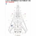 F-14 Tomcat popisky