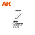 STRIP 0.30x0.50x350mm x10 units STYRENE