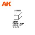 STRIP 0.50x0.50x350mm x 10units STYRENE