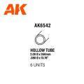 HOLLOW TUBE 2.00 diameter x 350mm x 6 un