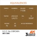 S.C.C.No.2 Brown 17ml