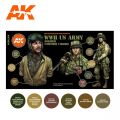 WWII US Army Soldier Uniform Colors 3G