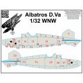 Albatros D.V-BW-yellow/light wood 1/32