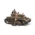 Pz.IV.F & Motorcycle N.Africa 1/35