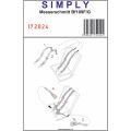Bf 109F/G Simply Seatbelts 1/72