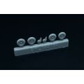 Messerschmitt Bf-109K wheels set(2 set