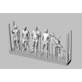 Aeroclub members-5 figures(3D print) 1/7