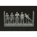 Aeroclub members-5 figures(3D print) 1/7