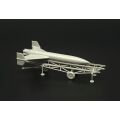 Feuerlilie F-55 Flakrakete w/dolly 1/72
