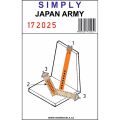 Japan army Simply Seatbelts 1/72