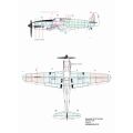Kawasaki Ki-61.Id Hien(Tony) nýtovací sa
