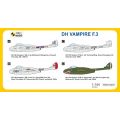 DH Vampire F.3 Jet Fighter