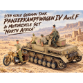 Pz.IV.F & Motorcycle N.Africa 1/35