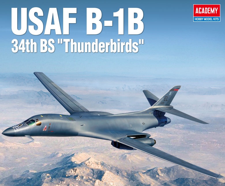 B-1B 34th BS "Thunderbirds" 1/144