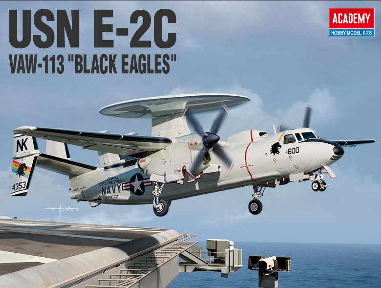 USN E-2C VAW-113 "Black Eagles"