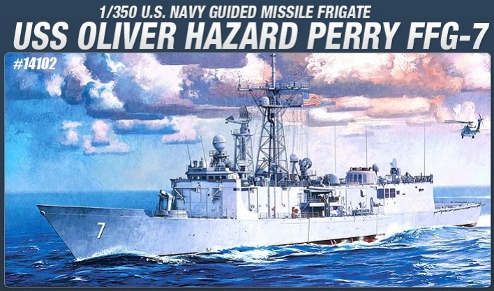 USS Oliver H.Perry FFG-7 1/350