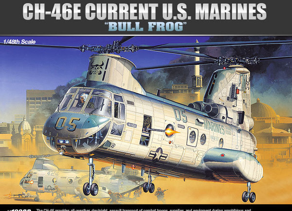 CH-46 BULL FROG 1/48