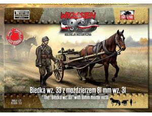 The"Biedka" wz.33 with 81mm mortar wz.31