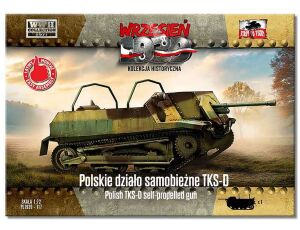 Polish TKS-D self-propelled gun 1/72