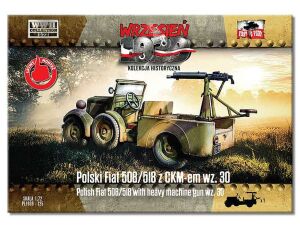 Polski Fiat 508/518 w/ heavy MG wz.30 1/