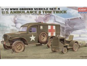 US Ambulance + towing tractor