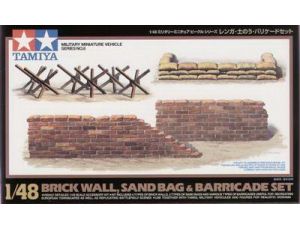 Brick/Sandbag/Barricade Set 1/48