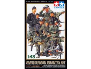 German Infantry Set WWII 1/48