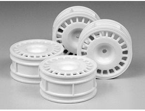 26mm Rally dish Wheels *4 (white)