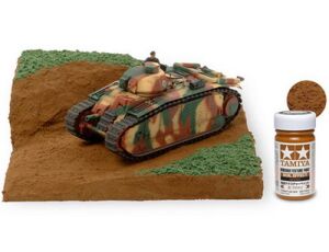 Zrnitý nátěr - hnědá zemina