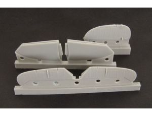 Spitfire Mk.IX control surfaces (Airfix)