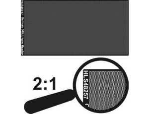 German Grill type engraved plate