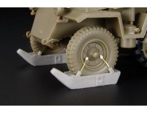 Sd.Kfz.250-251 front wheels ski