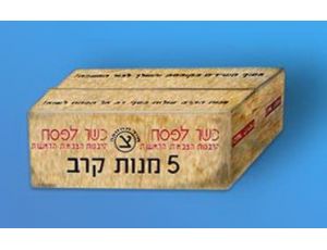 Combat Rations Boxes, Israel