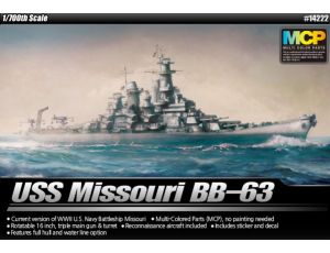 USS Missouri BB-63 1/700