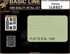 P-47D (Tamiya) Seatbelts+mask