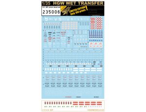 IDF Armor Decal Set 1/35