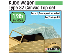 Kubellwagen Type 82 Canvas Top(Tamiya)