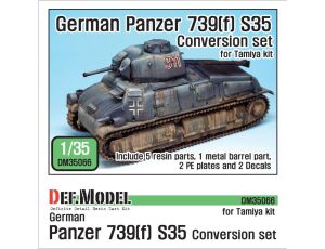 German Panzer 739(f)S35 Conversion set(T