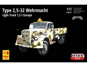 Type 2,5-32 Wehrmacht, Light Truck 1,5t