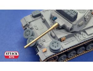 5 cm Kwk 39L/60 - kovová hlaveň 1/72
