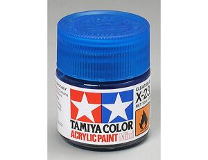 Tamiya X-23 Clear Blue/Modrá Průhledná