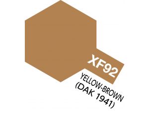 Tamiya XF-92 Yellow-Brown DAK 1941